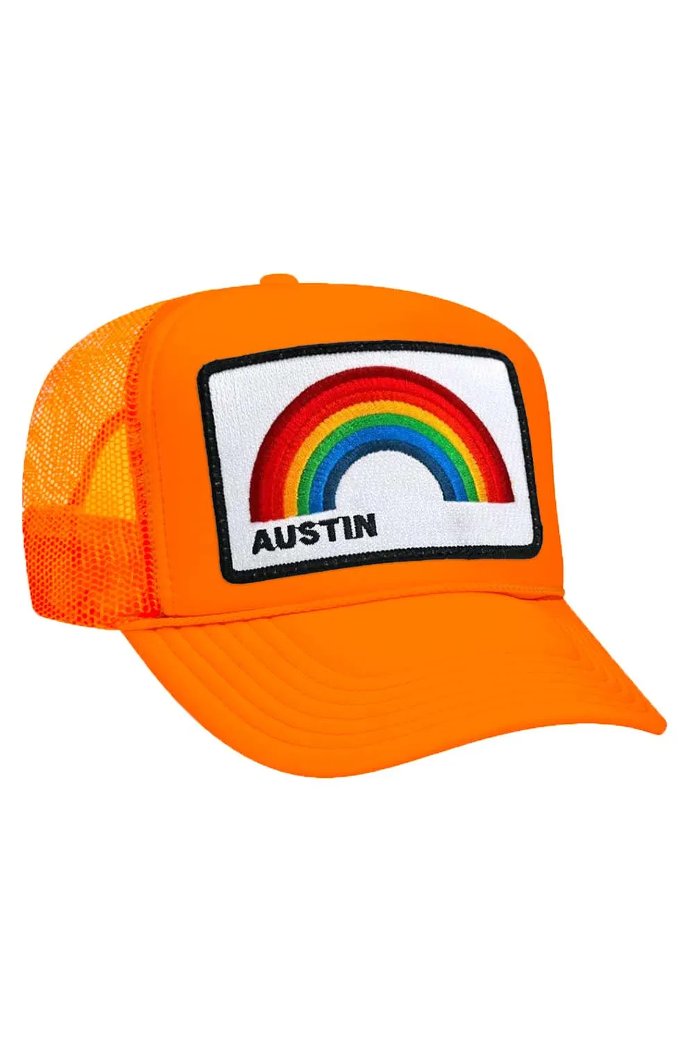 AUSTIN RAINBOW TRUCKER HAT