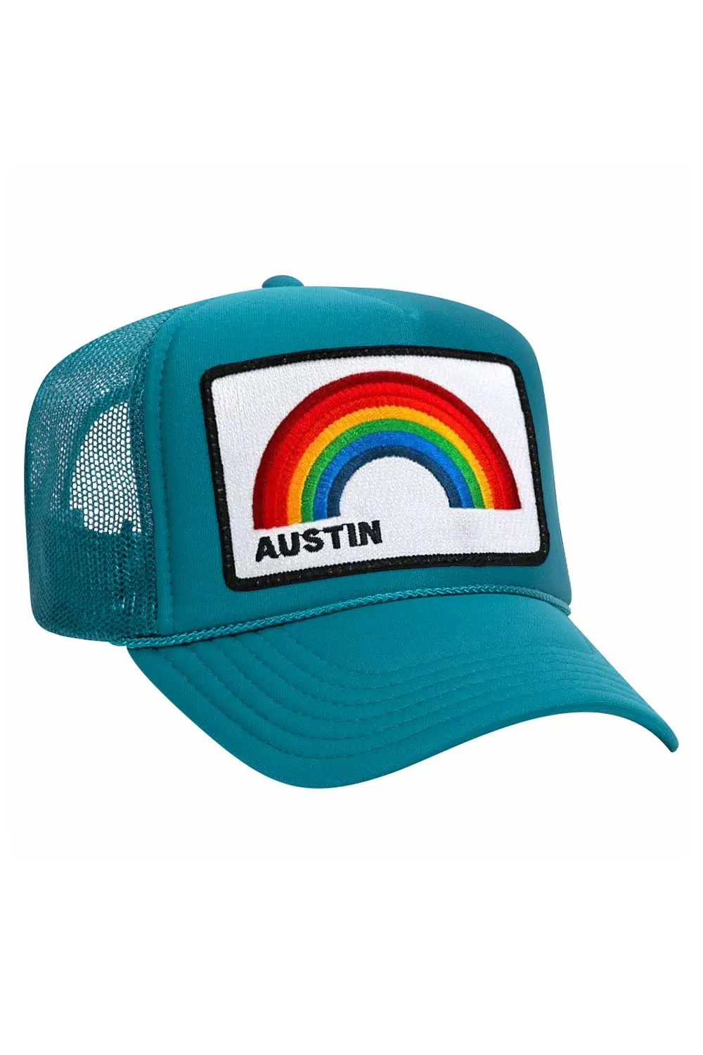 AUSTIN RAINBOW TRUCKER HAT