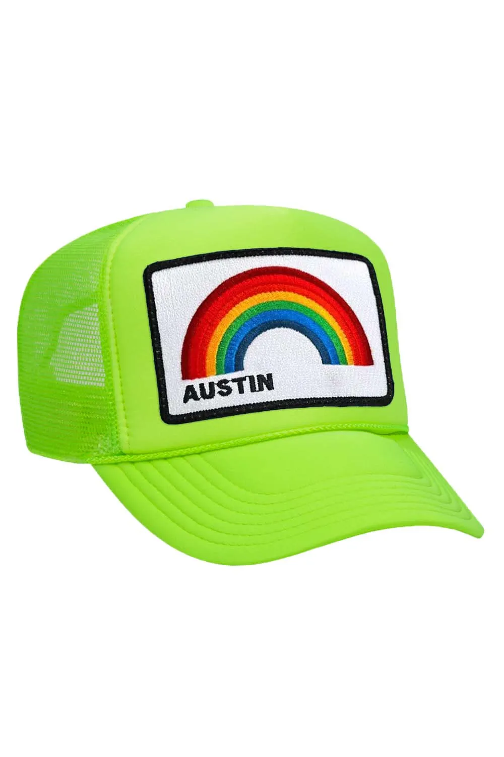 AUSTIN RAINBOW TRUCKER HAT