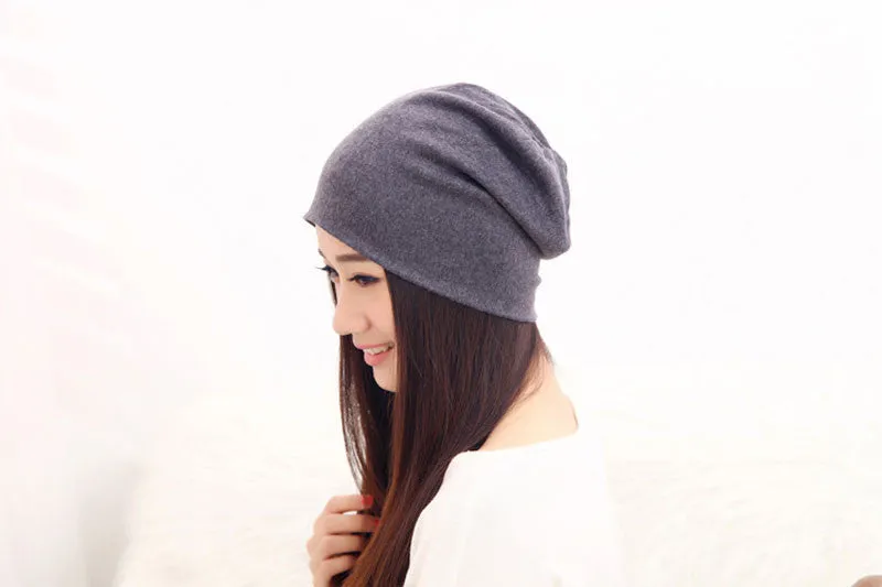 Autumn Fashion New Knit Baggy Beanie Hat with Star Female Warm Winter Hats for Girls Women Beanies Bonnet Head Cap