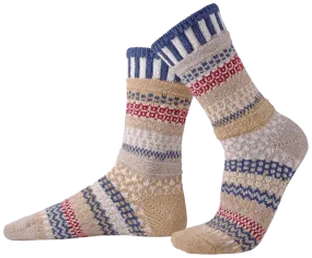 Bateau Mouche Recycled Cotton Crew Socks