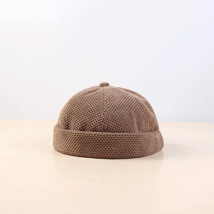 Beanies Hat Female Autumn Winter Japanese Dome Beanie Skullcap Vintage Painter Hat