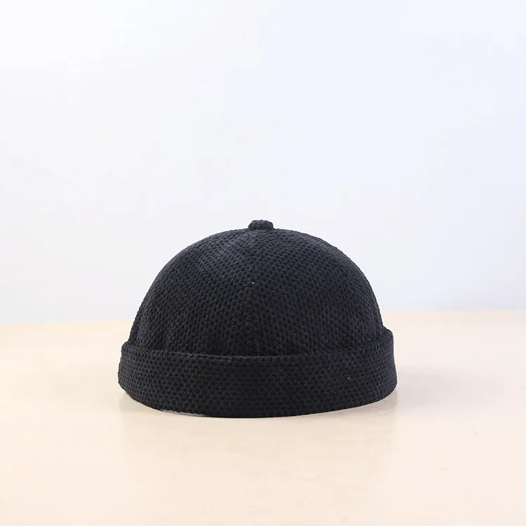 Beanies Hat Female Autumn Winter Japanese Dome Beanie Skullcap Vintage Painter Hat