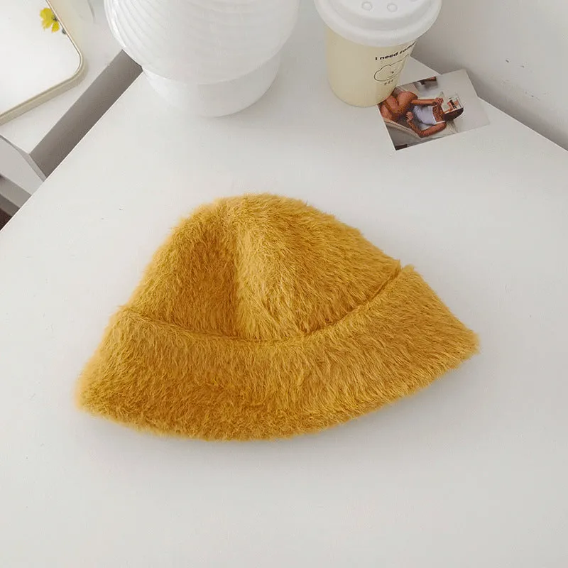 Beanies Lamb Wool Dome Skullcap Women's Winter Japanese Fashion Warm Hat