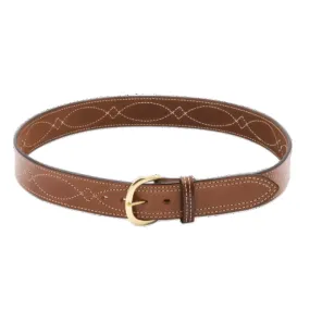 Bianchi Reversible Fancy Stitched Belt, 1.75"