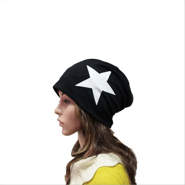 Big Star Design Casual Knitted Fashion Beanie