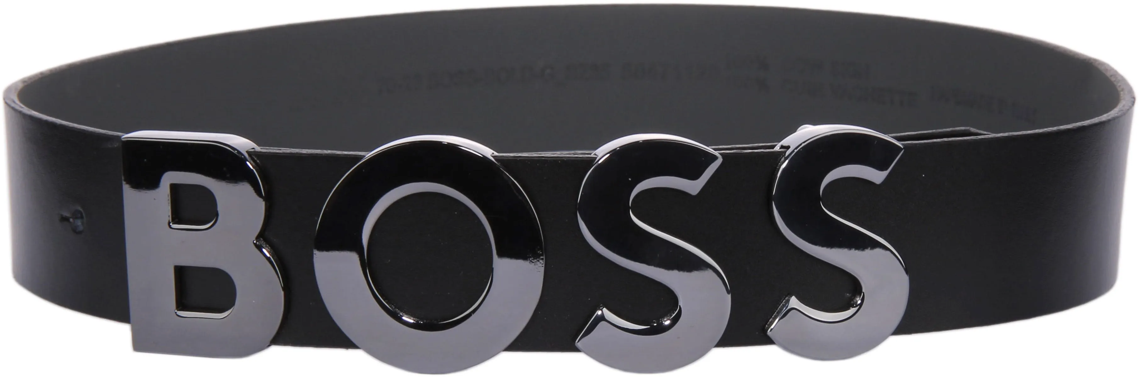 Boss Bold G Belt In Black For Men