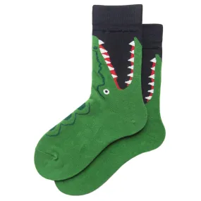 Cartoon Crocodile  Socks