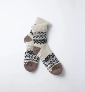 Comfy Room Socks "Nordic" (Ivory)