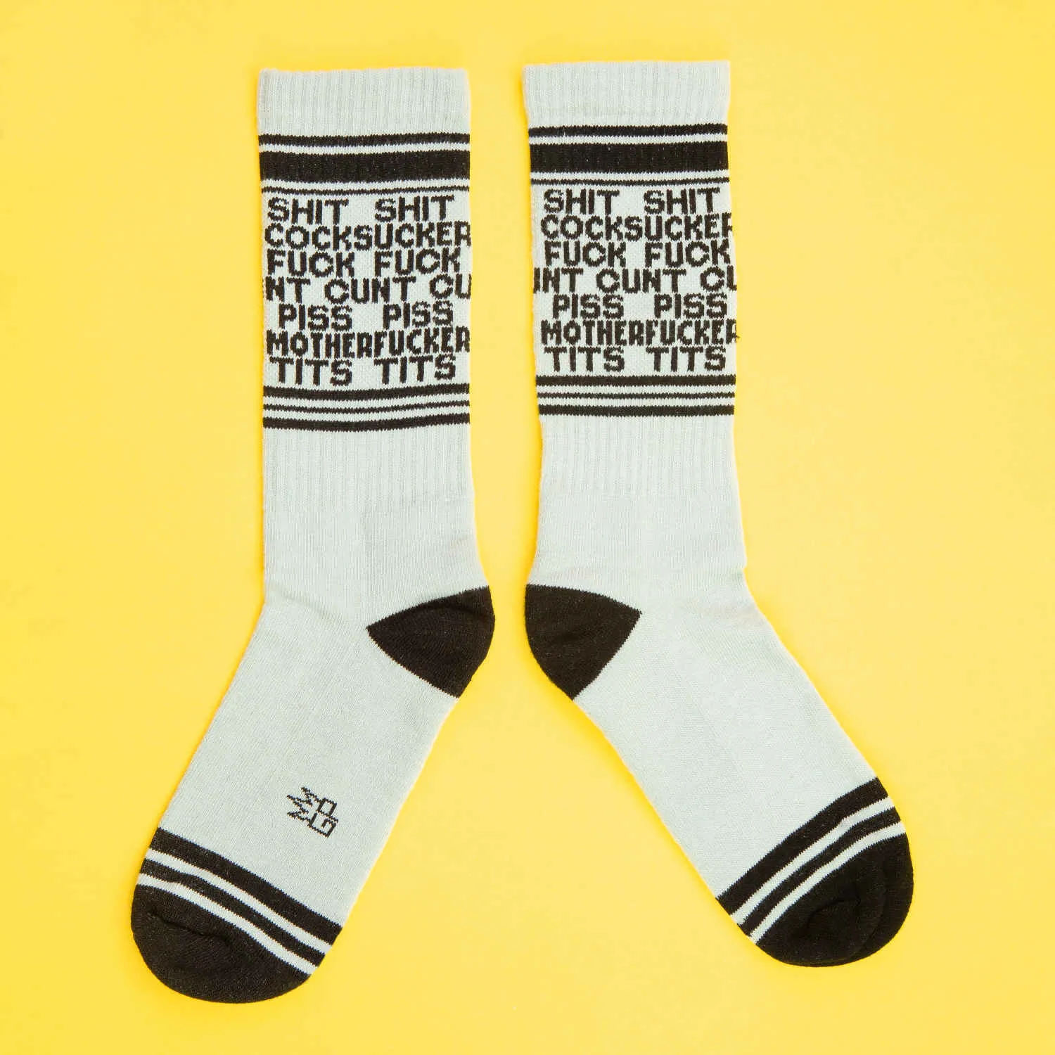 Dirty Words - Gym Crew Socks