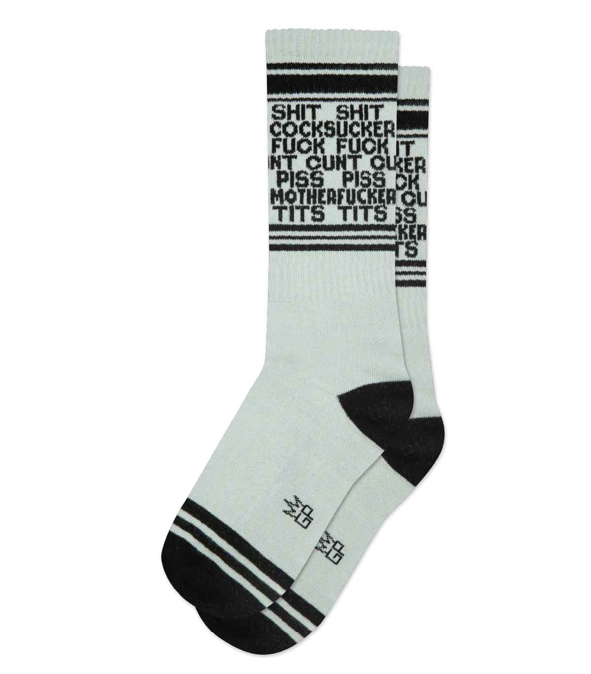 Dirty Words - Gym Crew Socks