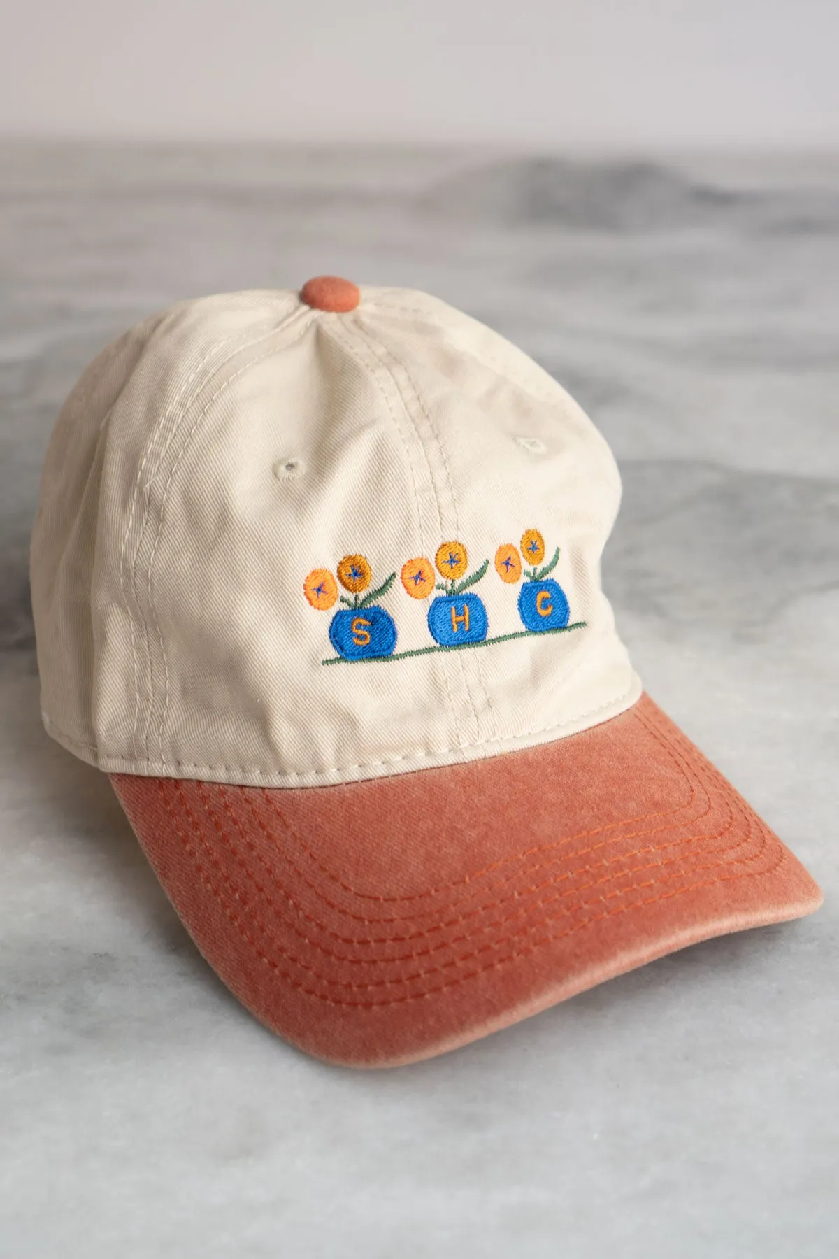 Flower Pots Two-Tone Dad Hat