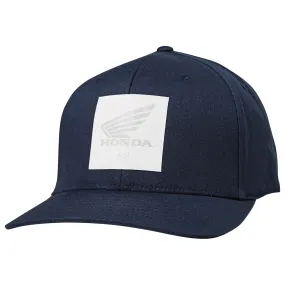 Fox Racing  Midnight Honda Flexfit Hat Baseball Cap Cotton Curved Bill