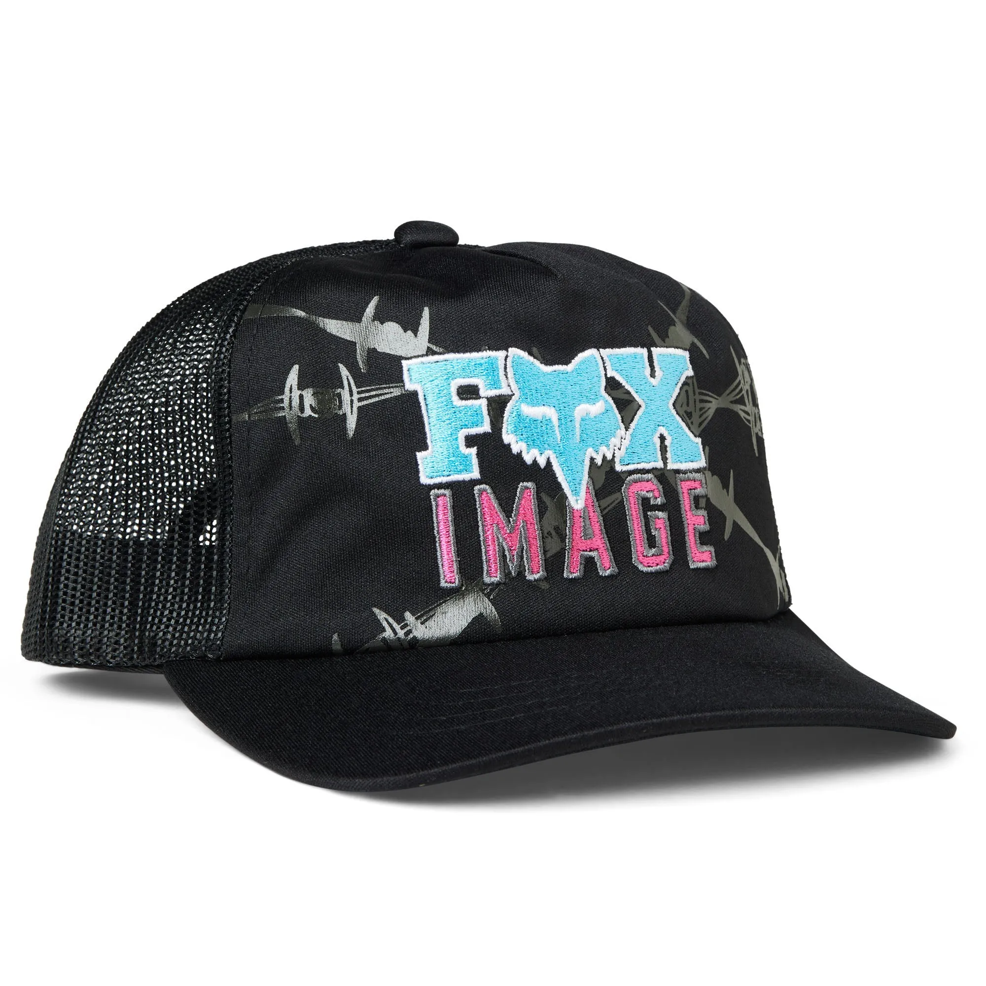 Fox Racing  Youth Barbed Wire Snapback Baseball Hat Cap Adjustable Curved Bill