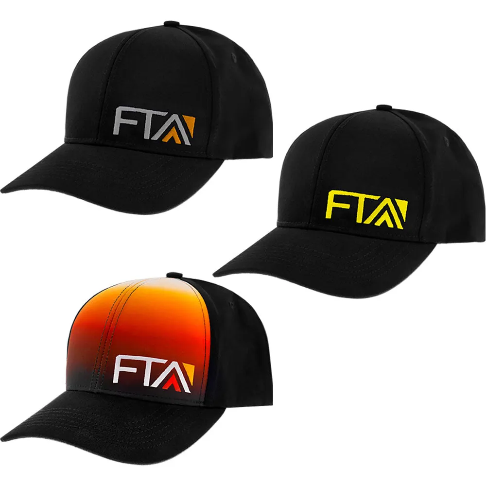 FXR  Full Throttle Hat Cotton Snap-Back Curved Brim Canary