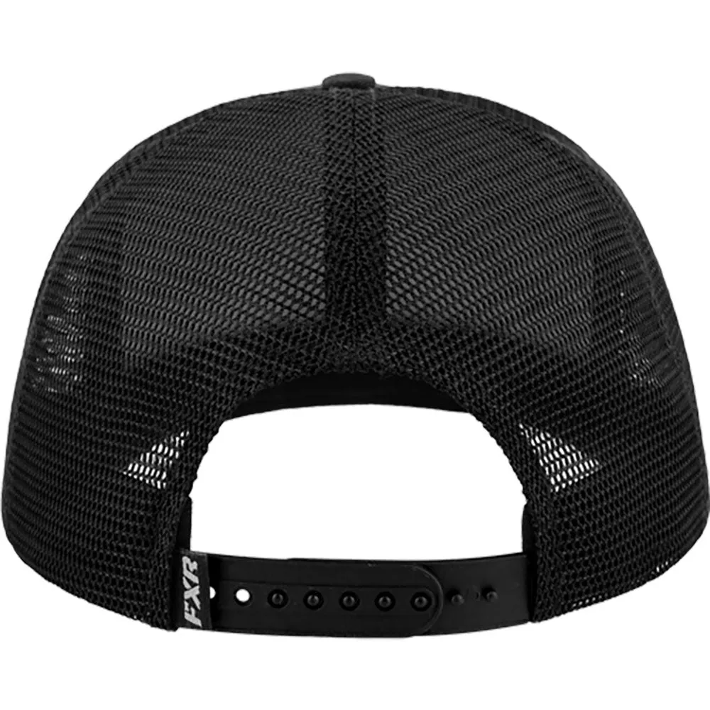 FXR Race Div Hat Black/White