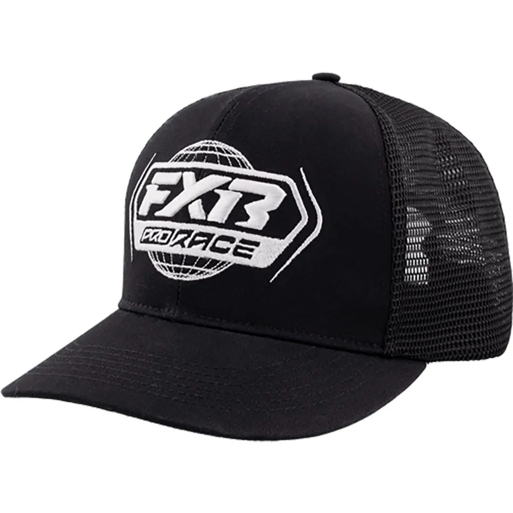 FXR Race Div Hat Black/White