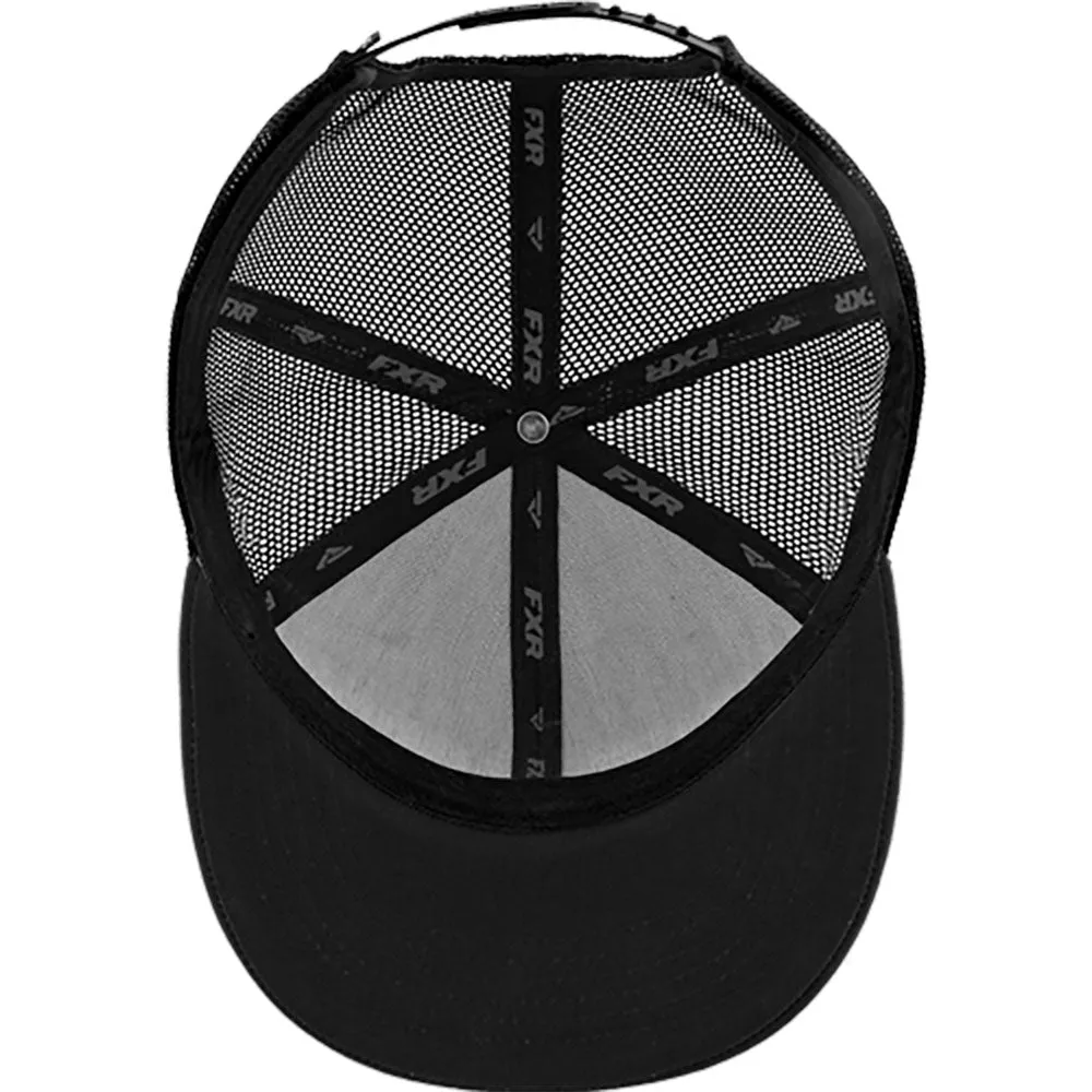 FXR Race Div Hat Black/White