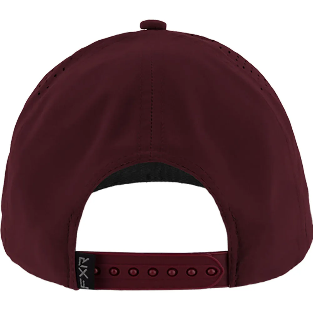 FXR UPF Pro Series Hat Merlot/Black Red