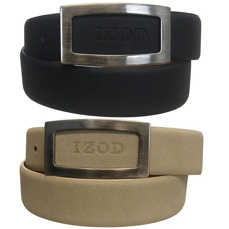 Izod Golf Genuine Leather Textured Belts