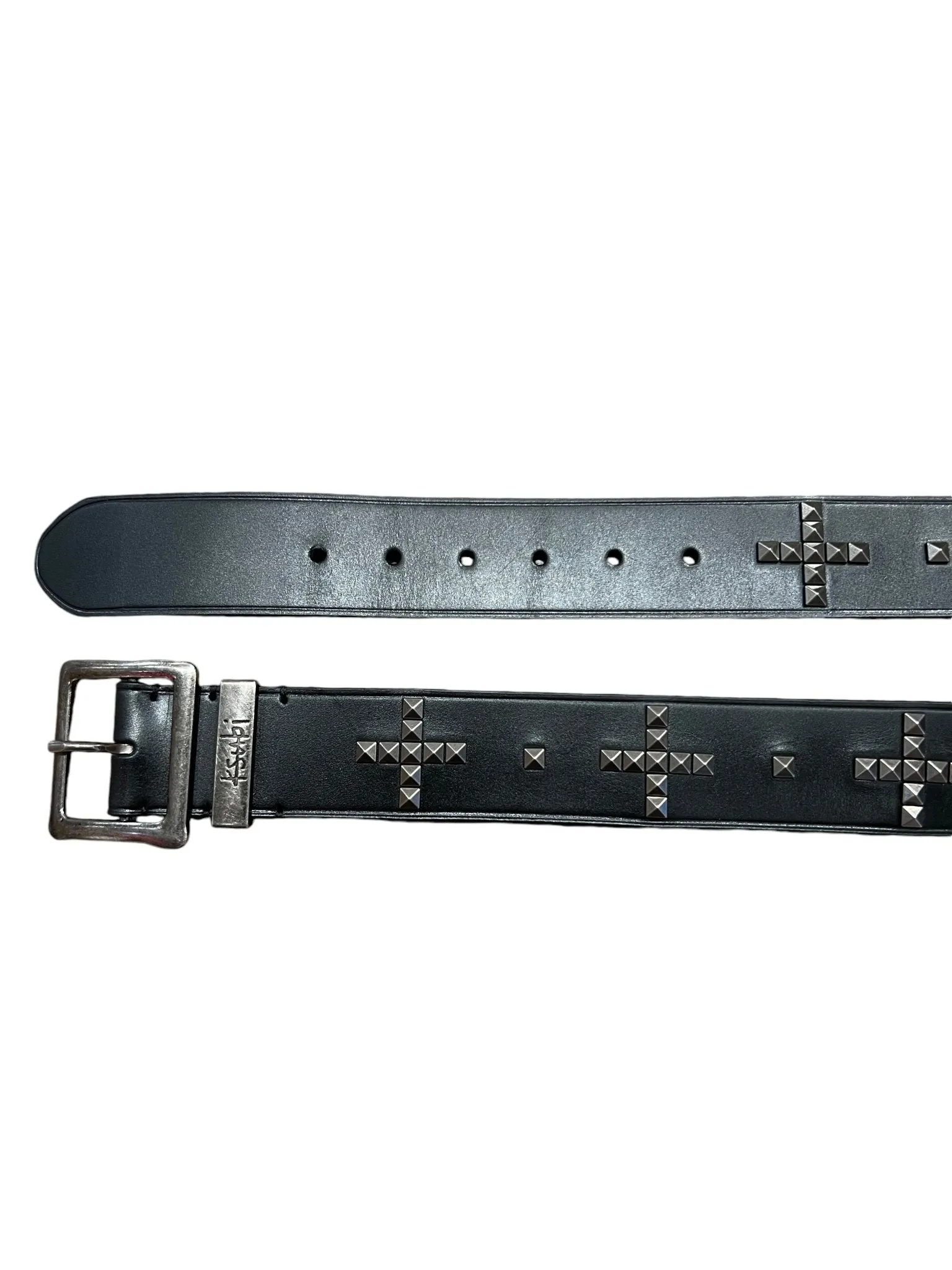 Ksubi Plus Stud Belt Black