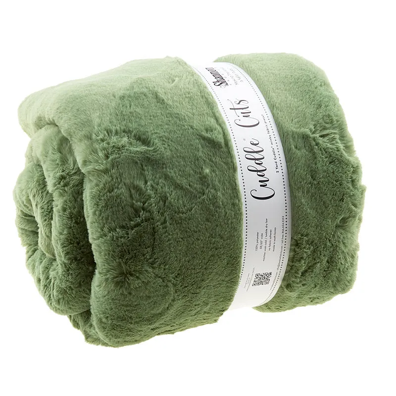 Luxe Cuddle® - Sable Basil 2 Yard Cut