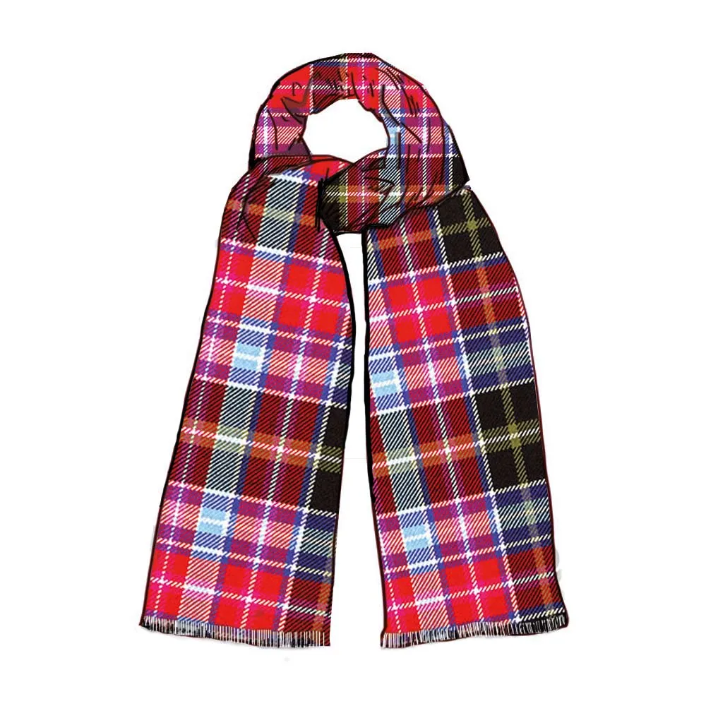 Luxury Lightweight Scarf in Aberdeen Tartan