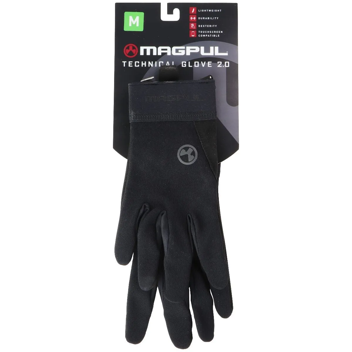 Magpul Technical Glove 2.0 Lightweight Work Gloves - Black (Medium)