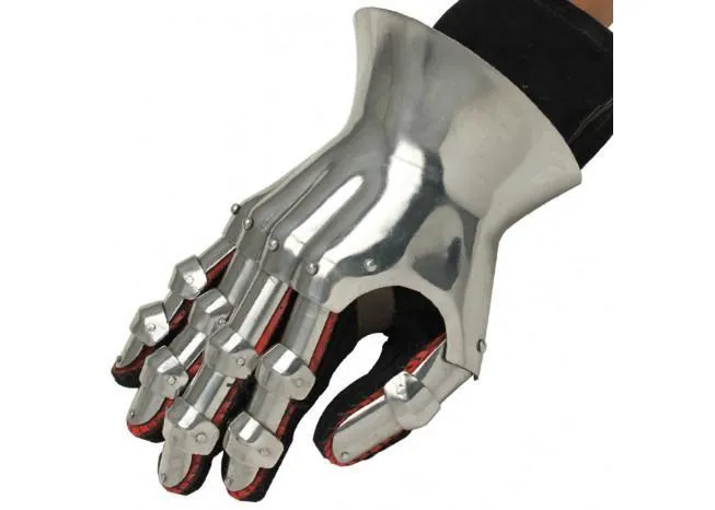 Medieval Renaissance Functional Hourglass Gauntlets of Ogre Strength  Set