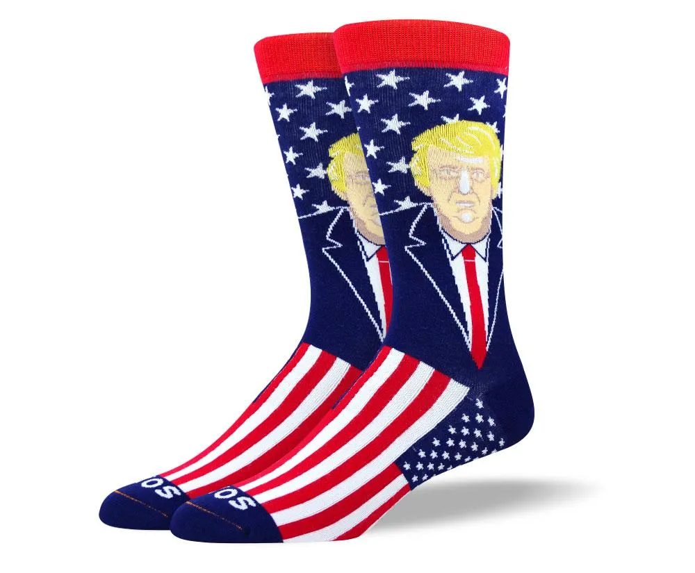 Men's Pattern Donald Trump Socks