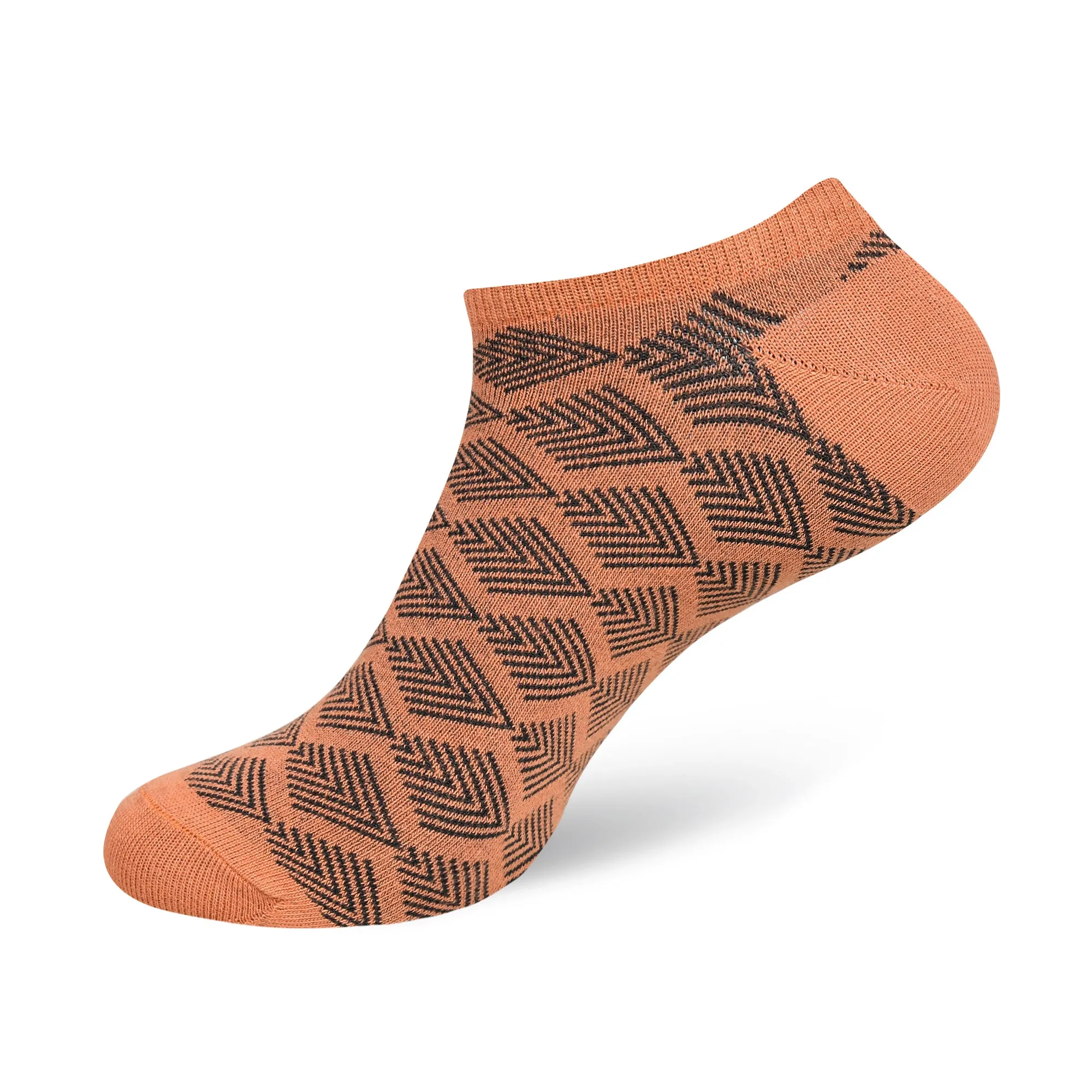 Men's Patterned Lowcut Socks ( 6 Pairs)