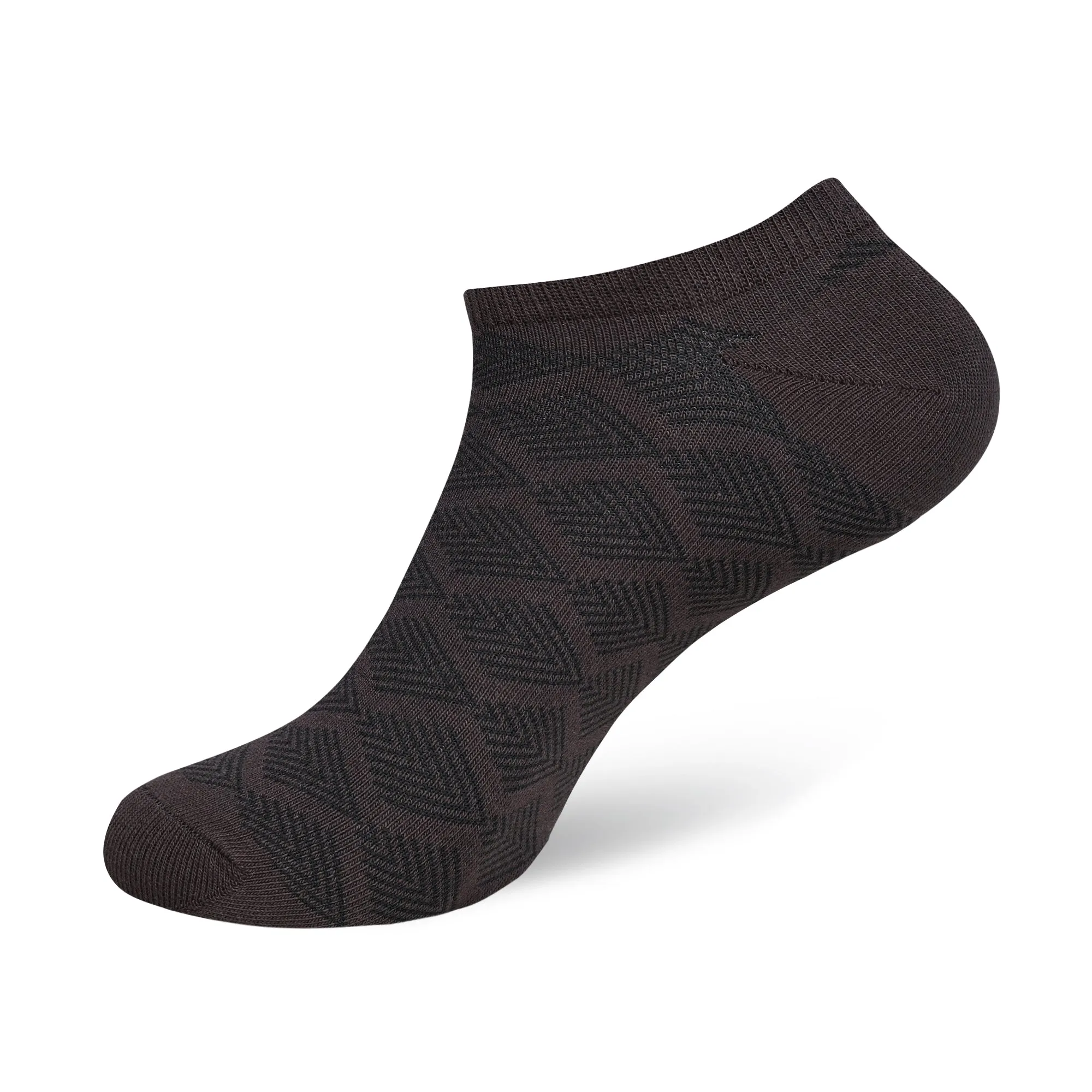 Men's Patterned Lowcut Socks ( 6 Pairs)