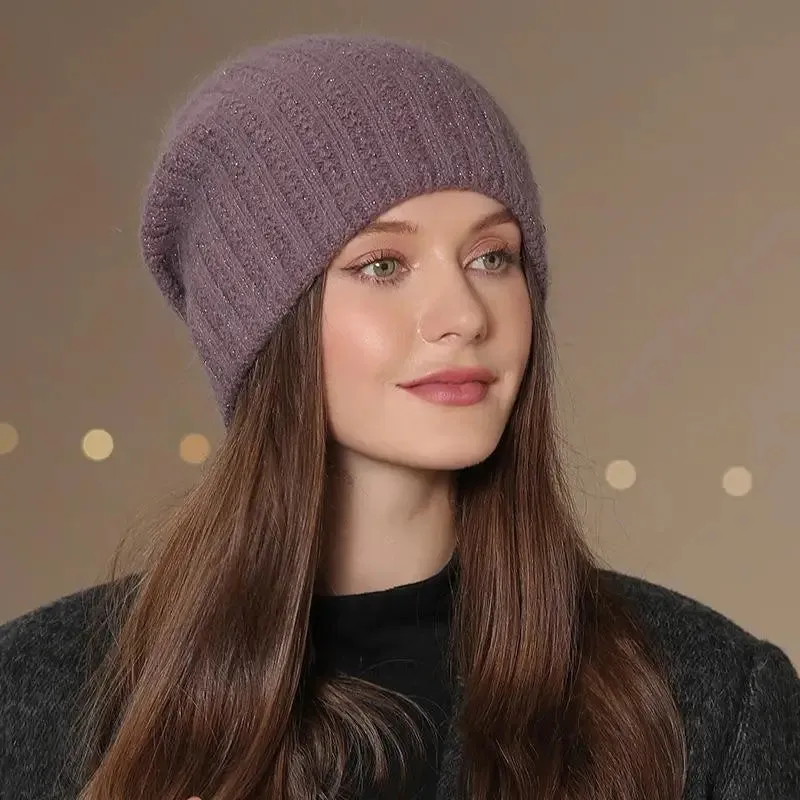 New Winter Fashion Decorate Warm Casual Streetwear Knitted Hat