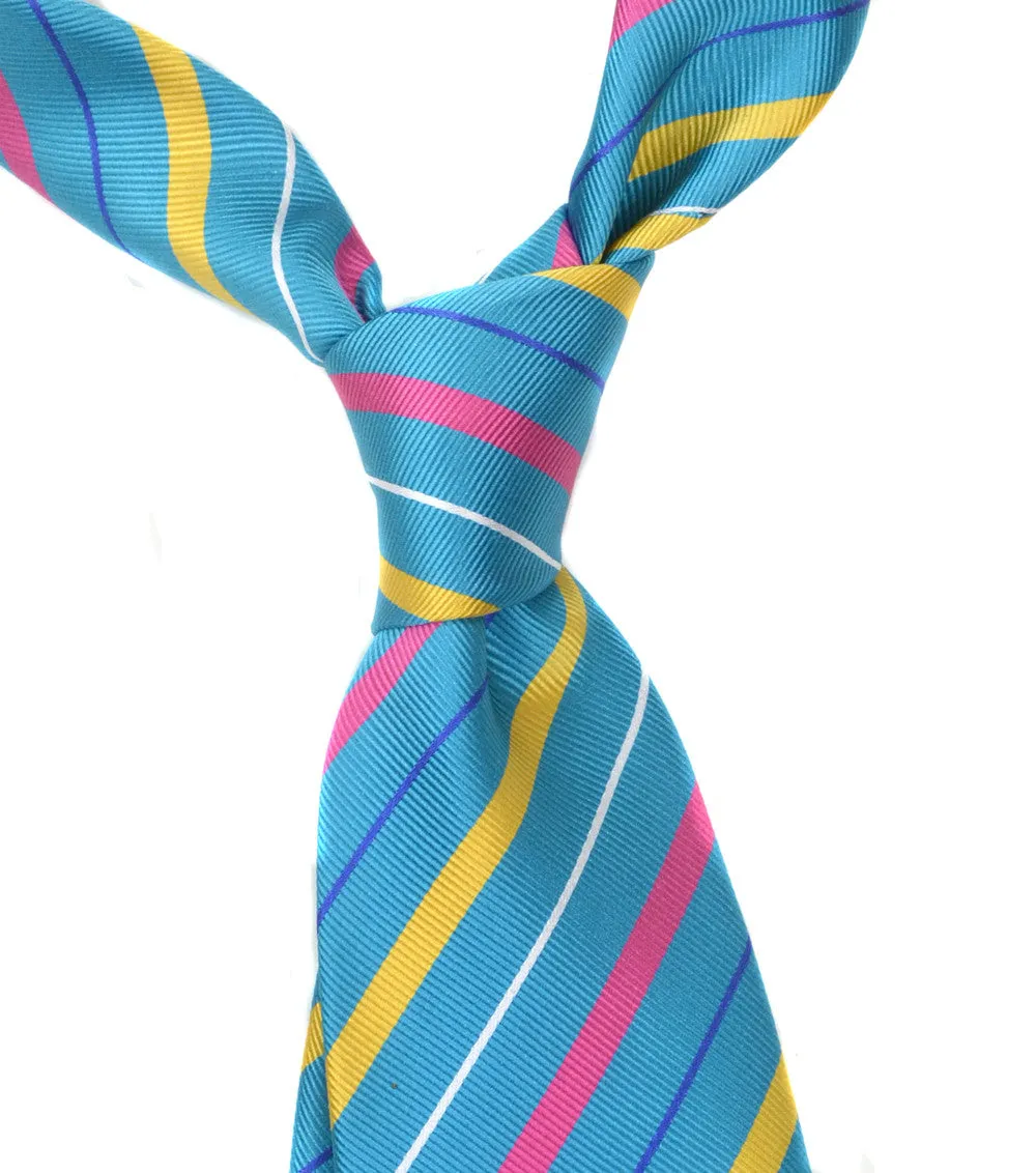 Pacific Silk "Bold Alternating Stripes" Neckwear