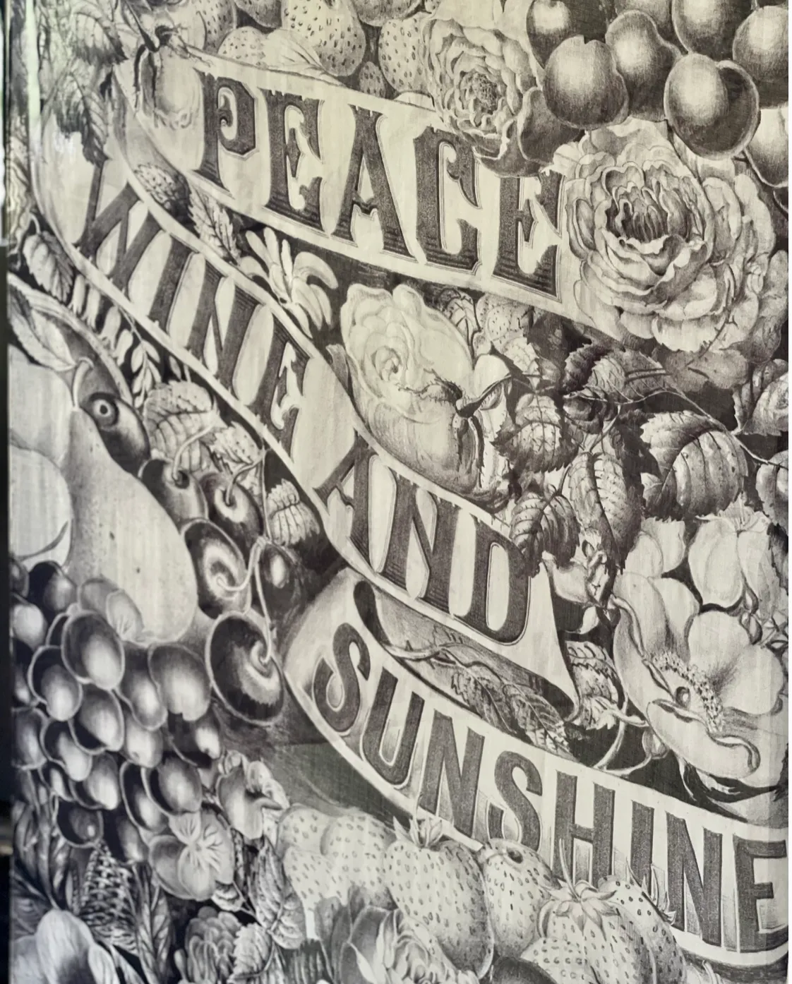 Peace Wine & Sunshine Scarf by Market of Stars