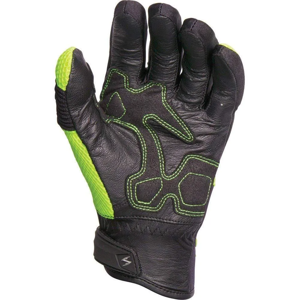 Scorpion Cool Hand II Men's Neon Leather Gloves