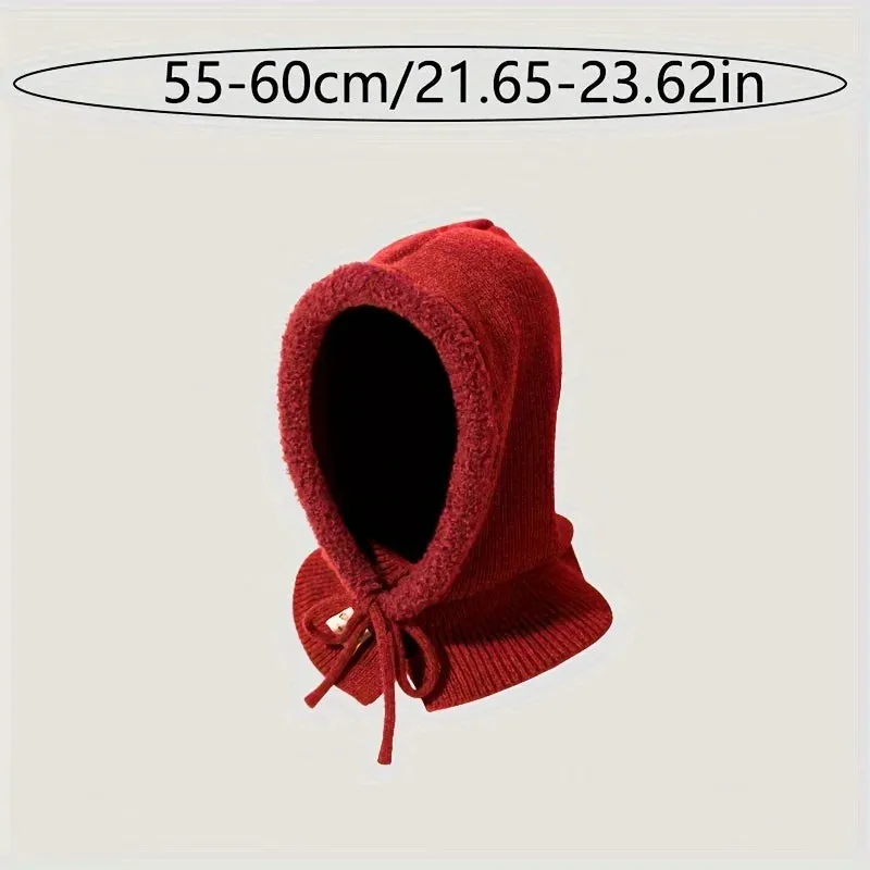 Warm Ear Protection Knitted Cute Versatile Casual Korean Cycling Hat