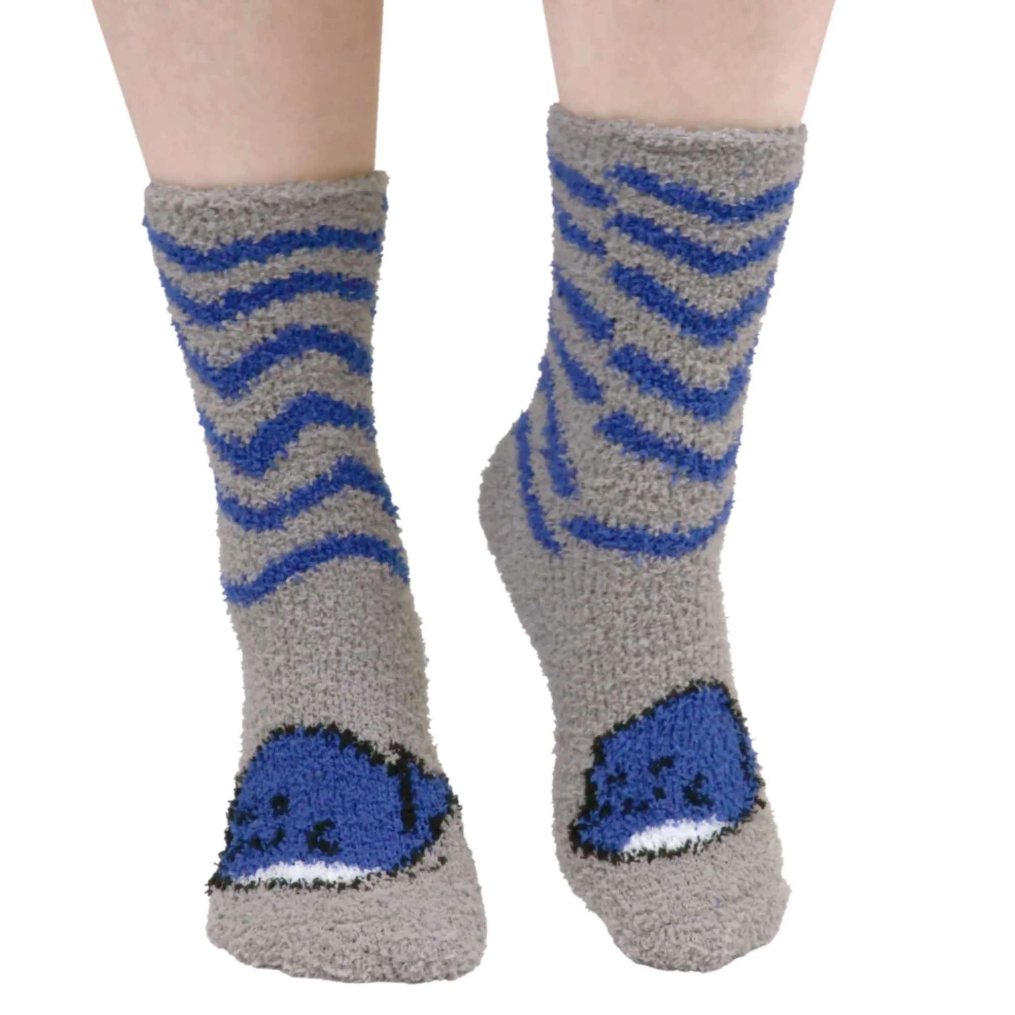 Women's Super Soft Cute Fuzzy Cozy Warm Animal Cabin Crew Socks