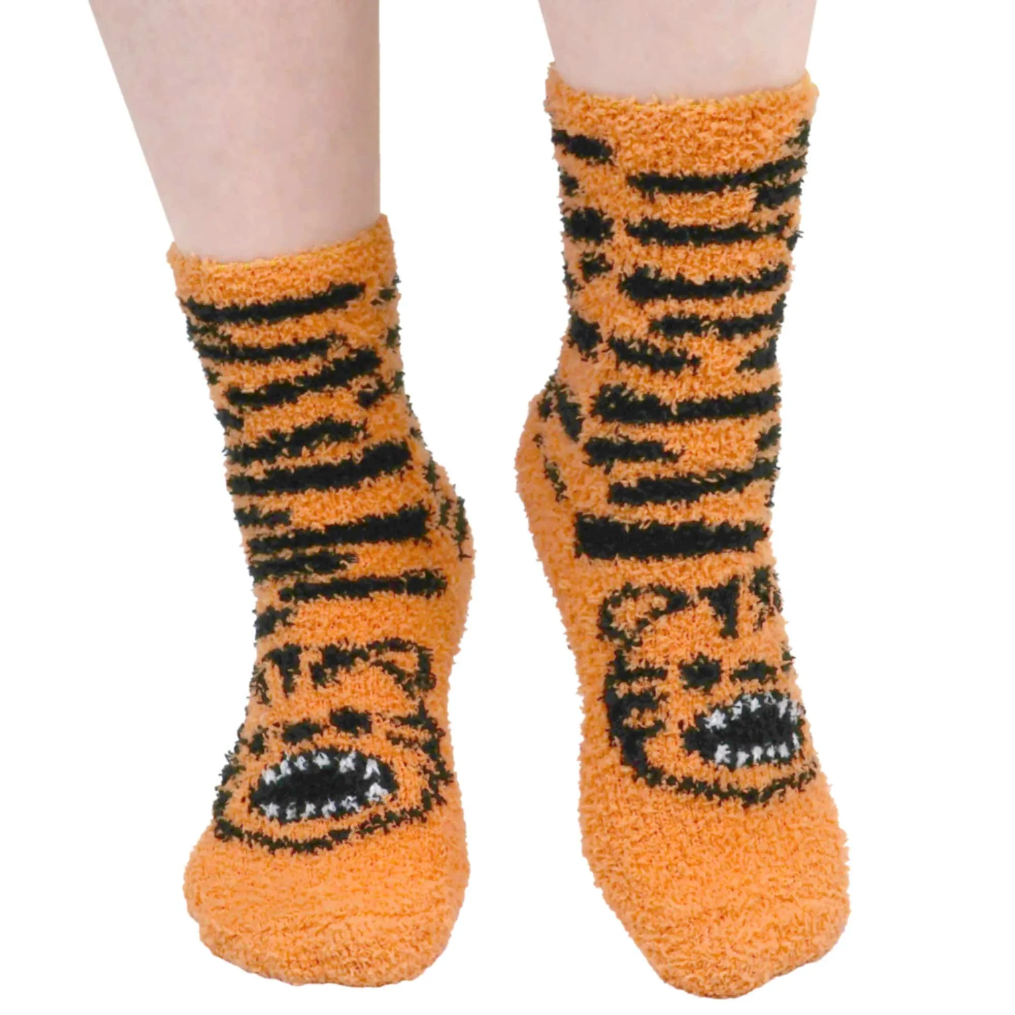 Women's Super Soft Cute Fuzzy Cozy Warm Animal Cabin Crew Socks