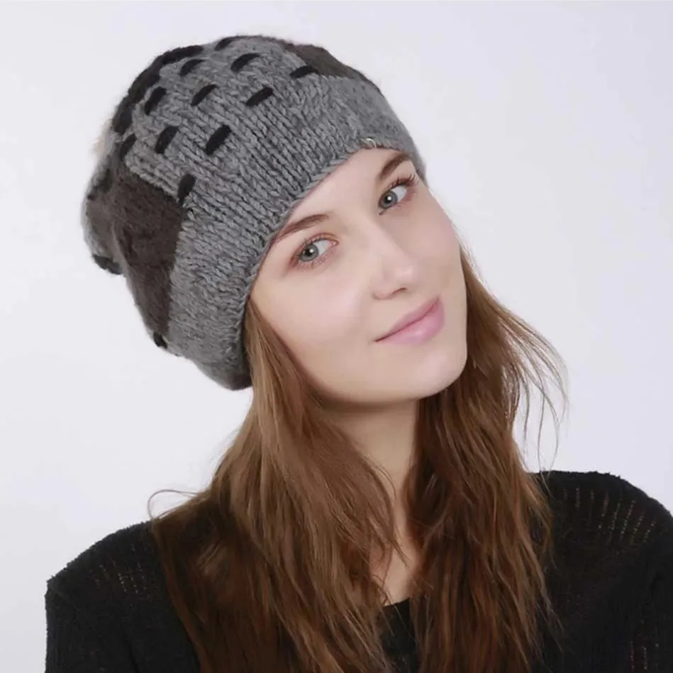 Women's Winter Warm Hat With Pompom