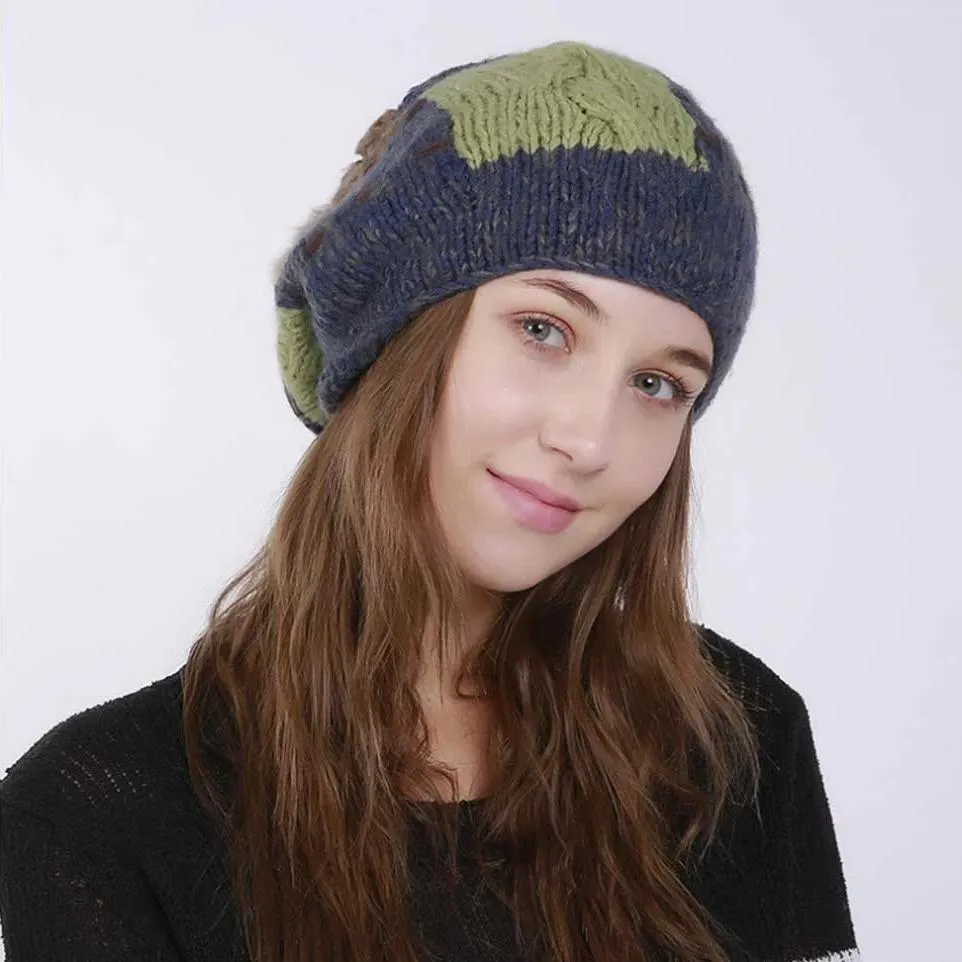 Women's Winter Warm Hat With Pompom