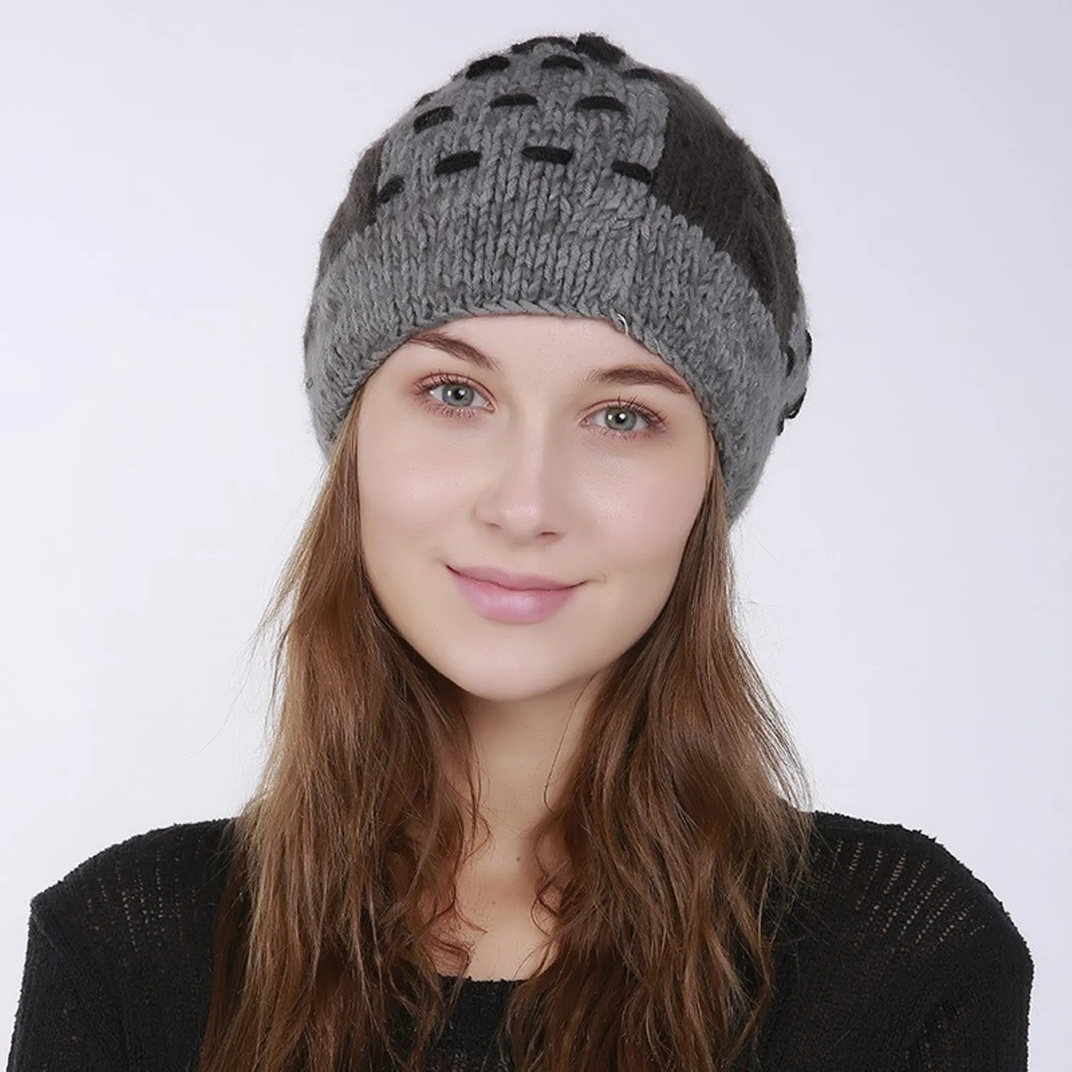 Women's Winter Warm Hat With Pompom