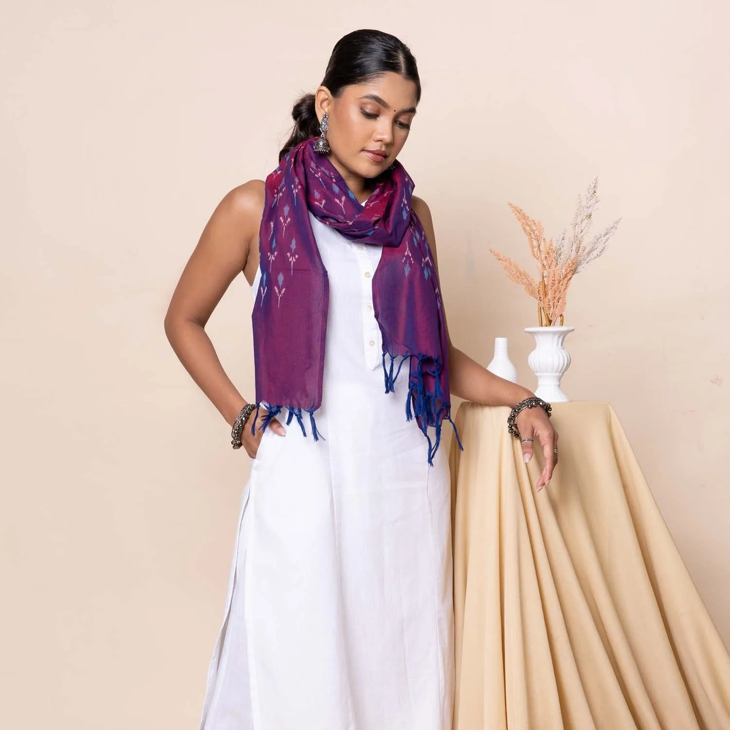 Zaveri Ikat Scarves