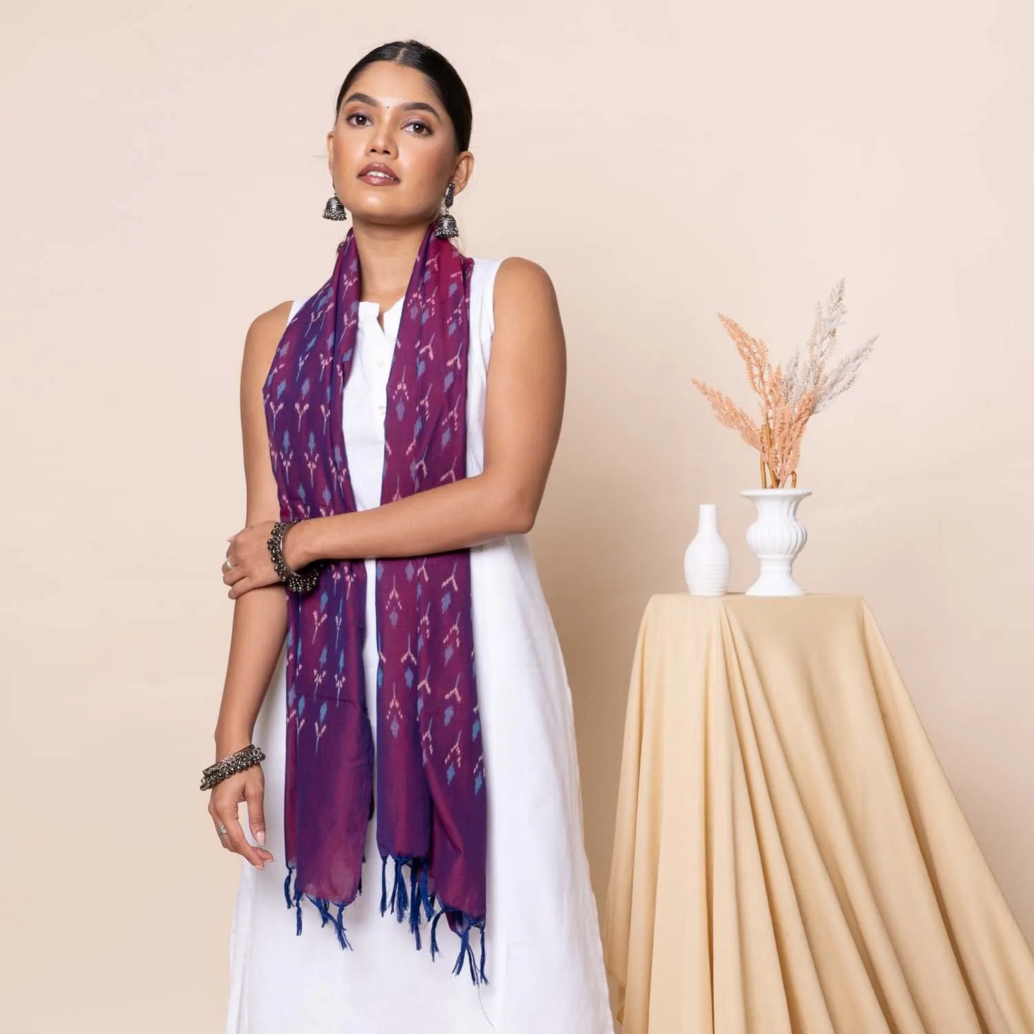 Zaveri Ikat Scarves